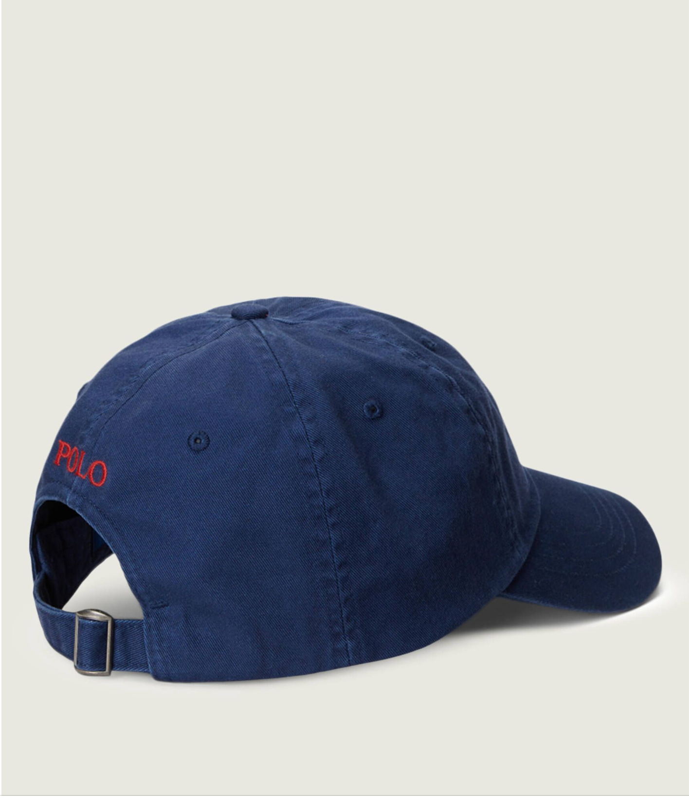Polo Ralph Lauren Cap - Blue With Red Logo