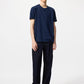 Uniqlo Supima Cotton Crew Neck Short Sleeve T-Shirt - Blue