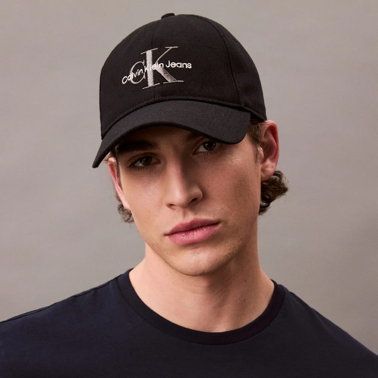 Calvin Klein Twill Logo Cap - Black