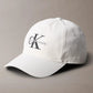 Calvin Klein Twill Logo Cap - White