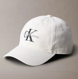Calvin Klein Twill Logo Cap - White