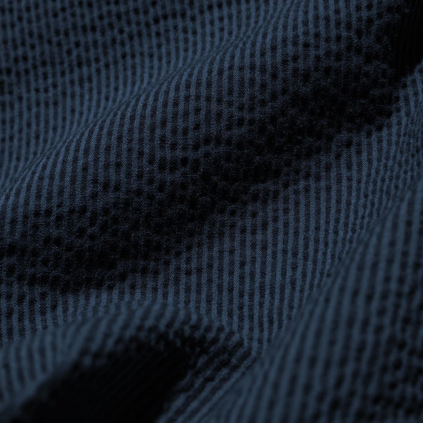Uniqlo Stretch Easy Ankle Pants | Seersucker - Navy